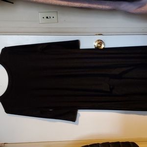 NWT Hi Low long Maxi dress, black, small